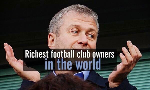 Top 10 Richest Football Club Owners count down Sheikh Mansour Manchester City George Soros Manchester United Philip Anschutz LA Galaxy worth over 77 billion Ruf Lyf value sports teams soccer